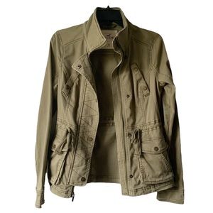 Hollister Army Green Utility Jacket